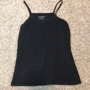 Black tank top